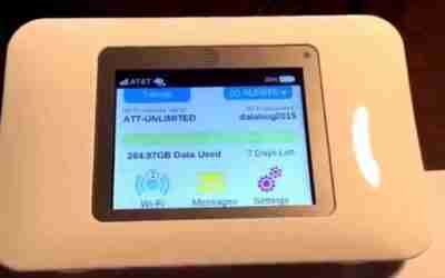 AT&T UNLIMITED data / NO THROTTLE hotspot 4G LTE
