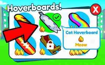 This *NEW SECRET* Shows How To Get CAT HOVERBOARD! (Pet Simulator)