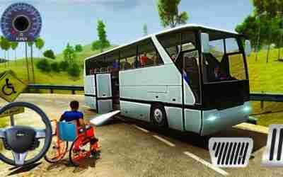Offroad Bus Hill Driving Sim : Mountain Bus Racing | Bus Driving Games | Bus Games