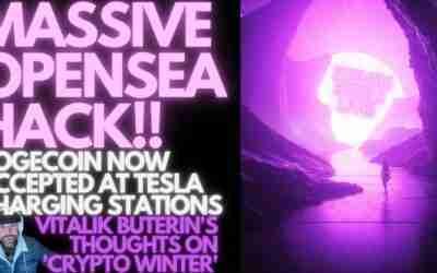 MASSIVE OPENSEA HACK!! DOGECOIN NOW ACCEPTED AT TESLA STATIONS (LIVE)