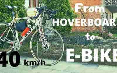 From hoverboard to E-BIKE / DiY / Uradi sam E-BIKE