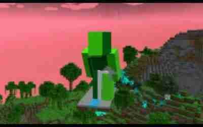 Minecraft, But I'm On A Hoverboard