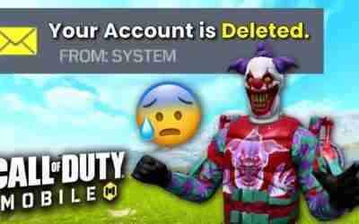 i think my cod mobile account is gonna get deleted…