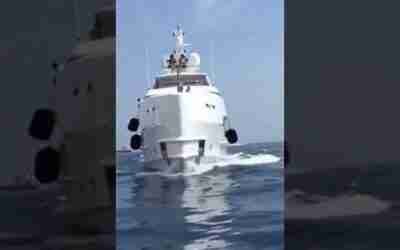 Bird's Eye Yacht View #shorts