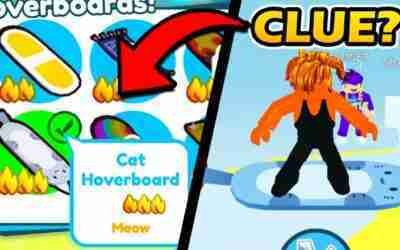 MASSIVE *CLUE* HOW TO GET CAT HOVERBOARD In Pet Simulator X… (Roblox) – Cat Hoverboard Pet Sim X