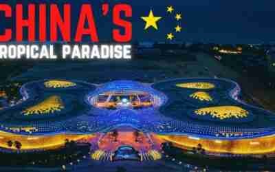China's Tropical Paradise  | Sanya Hainan China Aerials | The Hawaii Of China