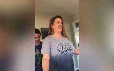 Homeschool mom hoverboards