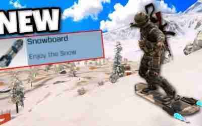 *NEW* SNOWBOARD in BATTLE ROYALE!! | CALL OF DUTY MOBILE | SOLO VS SQUADS