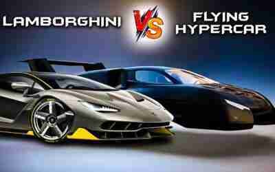 LAMBORGHINI vs FLYING HYPERCAR – What do You Think?