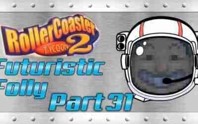 RollerCoaster Tycoon 2 Futuristic Folly – Part 31 – Chair Lift