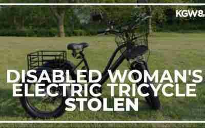 Disabled Longview woman’s e-bike stolen for second time