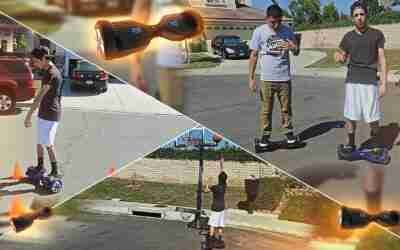 HOVERBOARD OBSTACLE RACE!! | FaZe Rug