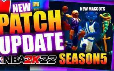 2K22 PATCH UPDATE | SEASON 5 UPDATE NBA 2k22 | NEW MASCOTS AND HOVERBOARD
