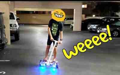 Convert any hoverboard into a Segway wannabe (using Razor Hovertrax)