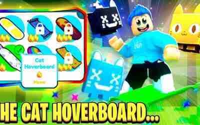 I Think I Know How To Get The Cat Hoverboard In Pet Simulator X… (Roblox)