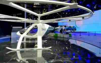 Volocopter Taxi 2021 – Air Taxi of the future Interior and Exterior