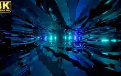 Tunnel background free download nebula tunnel effect animation Uday digitals neon light background
