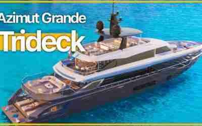 Azimut Grande Trideck – This New Multifunctional Boat has it all