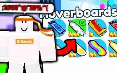 ADMIN Spawned CAT HOVERBOARD in Pet Simulator X Roblox