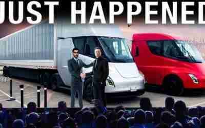 Elon Musk & Google's INSANE Partnership for Semi Truck Changes Everything???