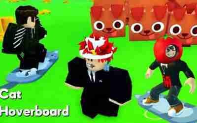 Like Digitosim, I bought a cat hoverboard in pet simulator x!!