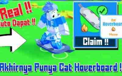 CAT HOVERBOARD !! AKHIRNYA MENEMUKAN RAHASIA DAPAT CAT HOVERBOARD REAL DI PET SIMULATOR X