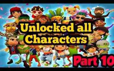 Subway Surfers UNLOCKED All Characters & Hoverboards – Part 10