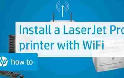Install an HP LaserJet Pro Touchscreen Printer – Wireless Connection | HP LaserJet | @HPSupport