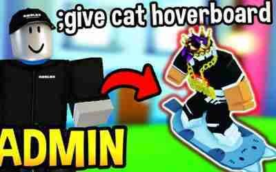 ADMIN Gave Me CAT HOVERBOARD in Pet Simulator X (Roblox)