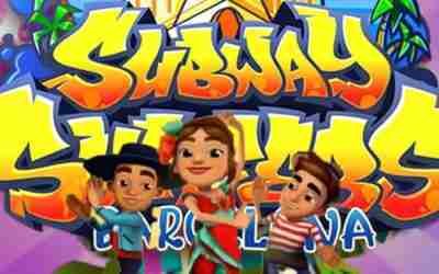 SUBWAY SURFERS BARCELONA : SOFIA (tango outfit)_ Mosaic Hoverboard