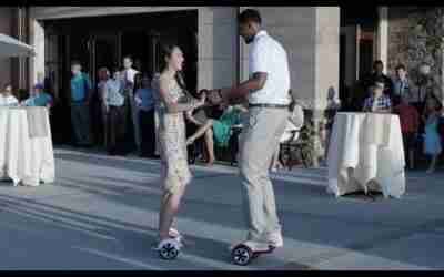 Lenzie and Brandon's First Dance, ON HOVERBOARDS!!!