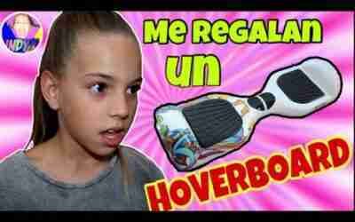 Me regalan un HOVERBOARD y me voy corriendo a estrenarlo!/ El mundo de Indy