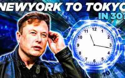 New York to Peking in 27 minutes? Not a problem for SpaceX! (Starship Earth to Earth Travel)