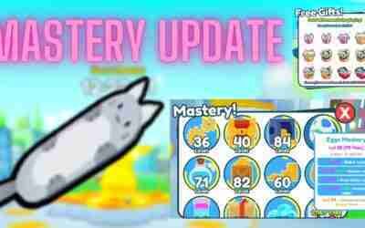 NEW MASTERY UPDATE! CAT HOVERBOARD? PET SIMULATOR X