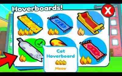 *NEW* How To Get CAT HOVERBOARD! In Pet Simulator X (Roblox)