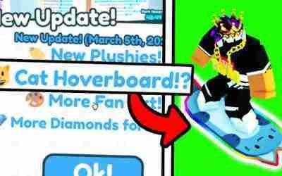 CAT HOVERBOARD in Pet Simulator X CONFIRMED