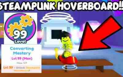 Getting the Steampunk Hoverboard In Pet Simulator X