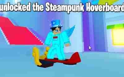 I Unlocked the Steampunk Hoverboard in Pet Simulator X!