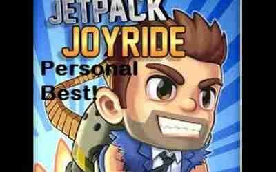 My Personal Best Jet Pack Joy Ride Game "Over 4000 Mi !!!"