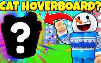 THE ONLY WAY TO GET THE CAT HOVERBOARD.. In Pet Simulator X! (Roblox)