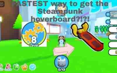 How To Get The STEAMPUNK hoverboard?!!
