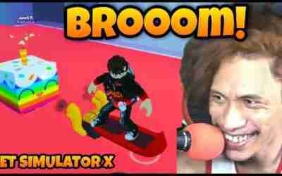 I Got The Huge Cupcake And Steampunk Hoverboard | Pet Simulator X – Roblox Tagalog