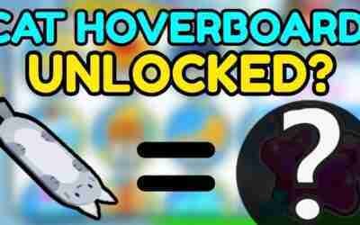 Finally? Unlocking the cat hoverboard in Pet Simulator X