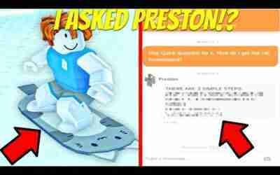 WHAT HAPPENS IF YOU ASK PRESTON FOR THE CAT HOVERBOARD IN PET SIMULATOR X