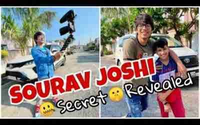 Sourav Joshi Secret Revealed ?? #souravjoshivlogs #shorts #souravjoshifacts