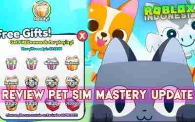 REVIEW PET SIMULATOR X MASTERY UPDATE – BAKAL DAPET HUGE DAN HOVERBOARD GRATIS
