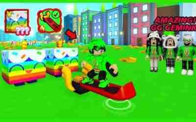 TERGOKIL! Aku Dapatkan Huge Cup Cake & Steampunk Hoverboard Sekaligus Di Pet Simulator X