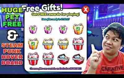 Cara Mendapatkan Huge Pet Gratis dan Steampunk Hoverboard Gratis