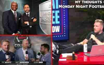 Pat McAfee's Thoughts on MNF Crew