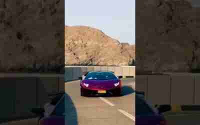 How much does a Lambo cost in Dubai? #cars #shorts
